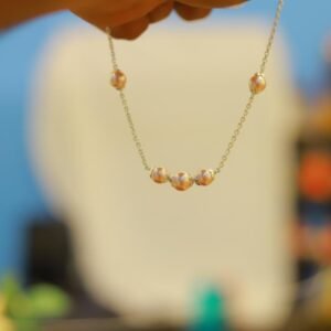 925 Silver Minimal Bead Chain Necklace