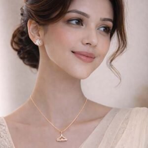 Elegant Silver Pendant Chain for Women