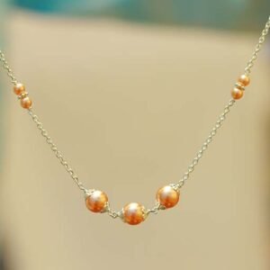 925 Silver Minimal Bead Chain Necklace
